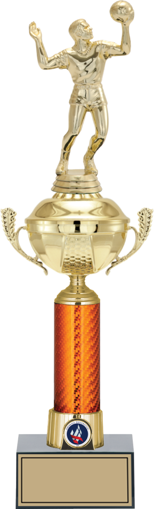 - Figürlü Kupalar - Voleybol Erkek Figürlü Kupalar FG-056 B - 44 cm