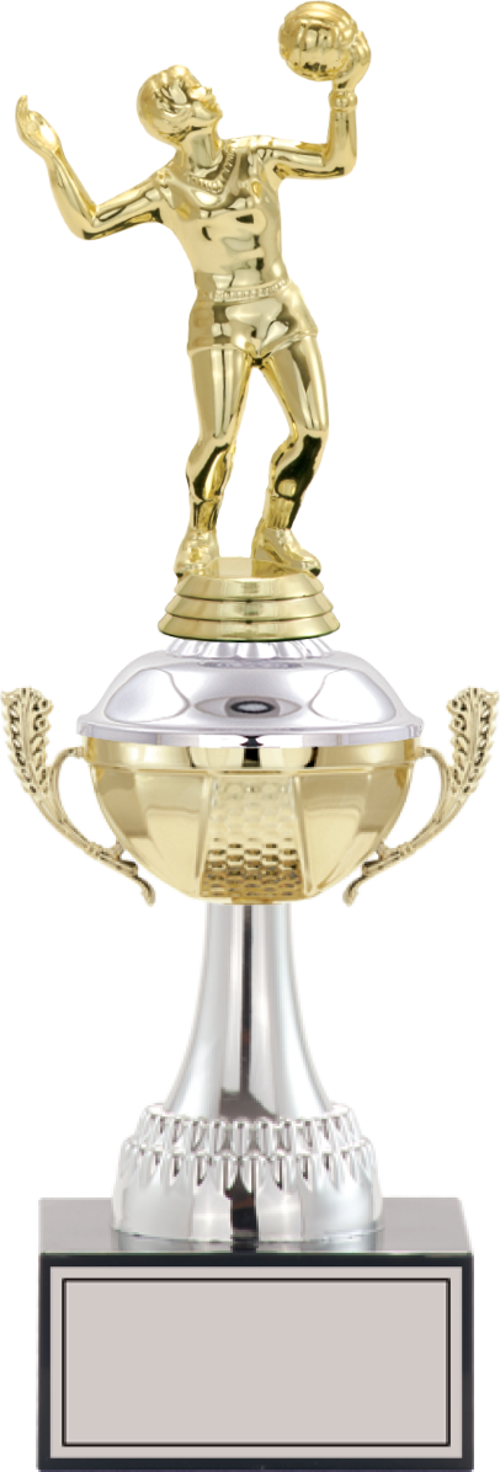 - Figürlü Kupalar - Voleybol Kadın Figürlü Kupalar FG-046 B - 33 cm