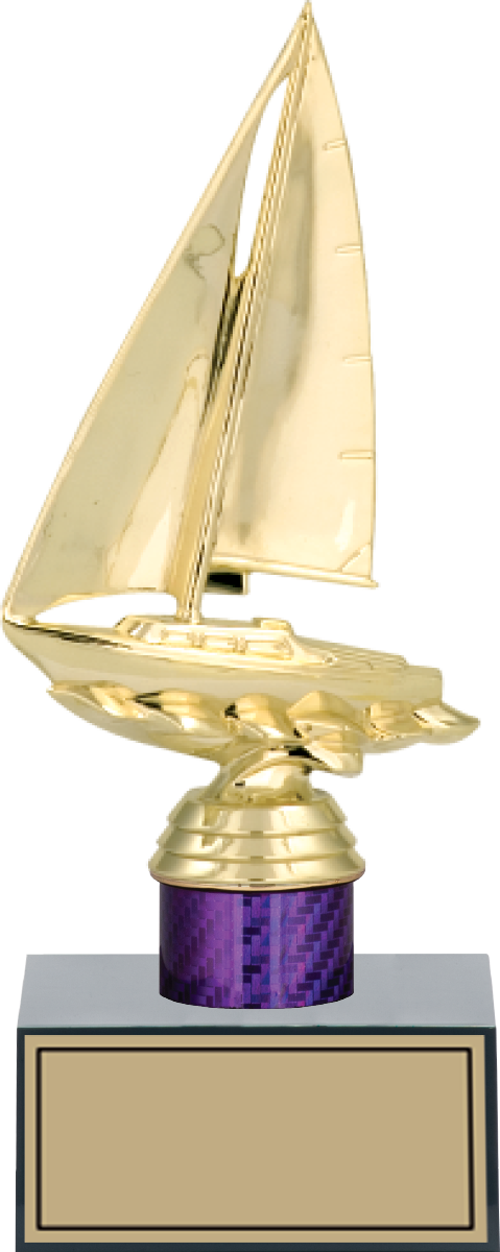 - Figürlü Kupalar - Yelken Figürlü Kupalar FG-002 C - 23 cm