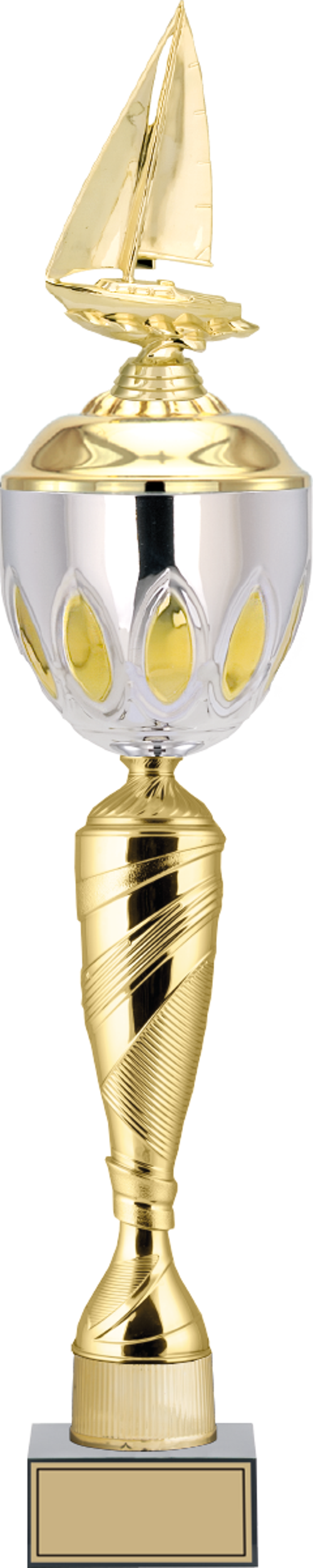 - Figürlü Kupalar - Yelken Figürlü Kupalar FG-085 A - 69 cm