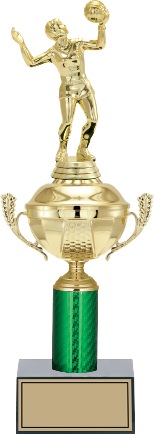 - Figürlü Kupalar - Voleybol Kadın Figürlü Kupalar FG-050 C - 38 cm