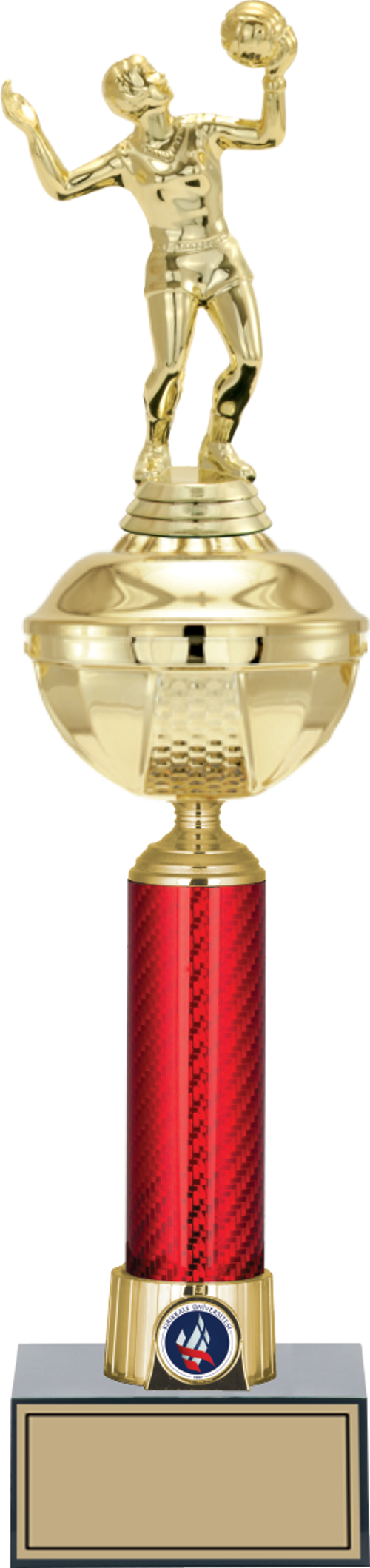 - Figürlü Kupalar - Voleybol Kadın Figürlü Kupalar FG-053 A - 46 cm