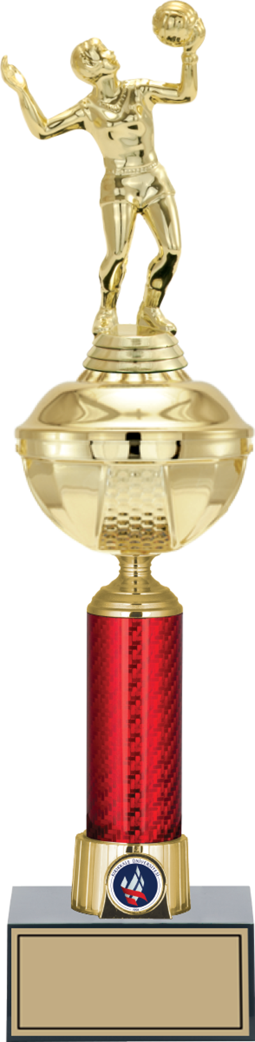 - Figürlü Kupalar - Voleybol Kadın Figürlü Kupalar FG-053 B - 44 cm