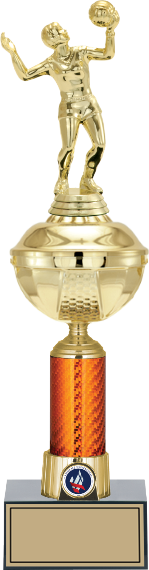 - Figürlü Kupalar - Voleybol Kadın Figürlü Kupalar FG-055 C - 41 cm