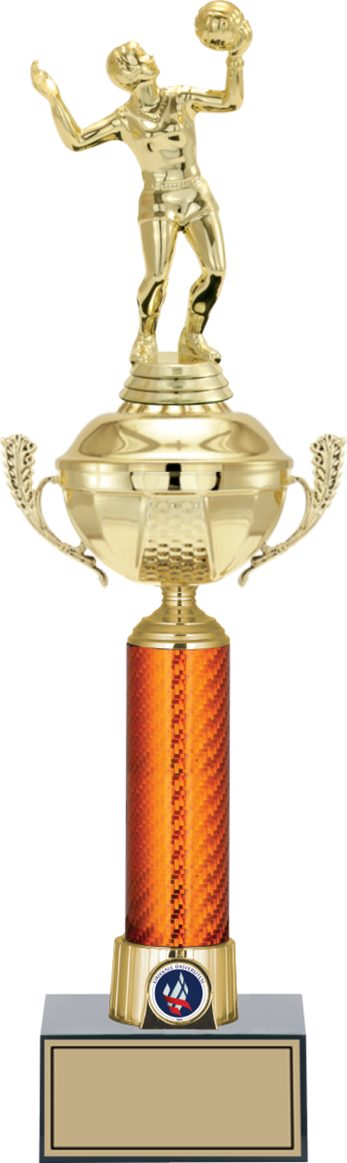 - Figürlü Kupalar - Voleybol Kadın Figürlü Kupalar FG-056 A - 46 cm