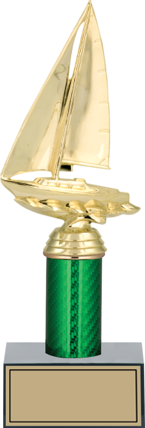 - Figürlü Kupalar - Yelken Figürlü Kupalar FG-006 C - 28 cm