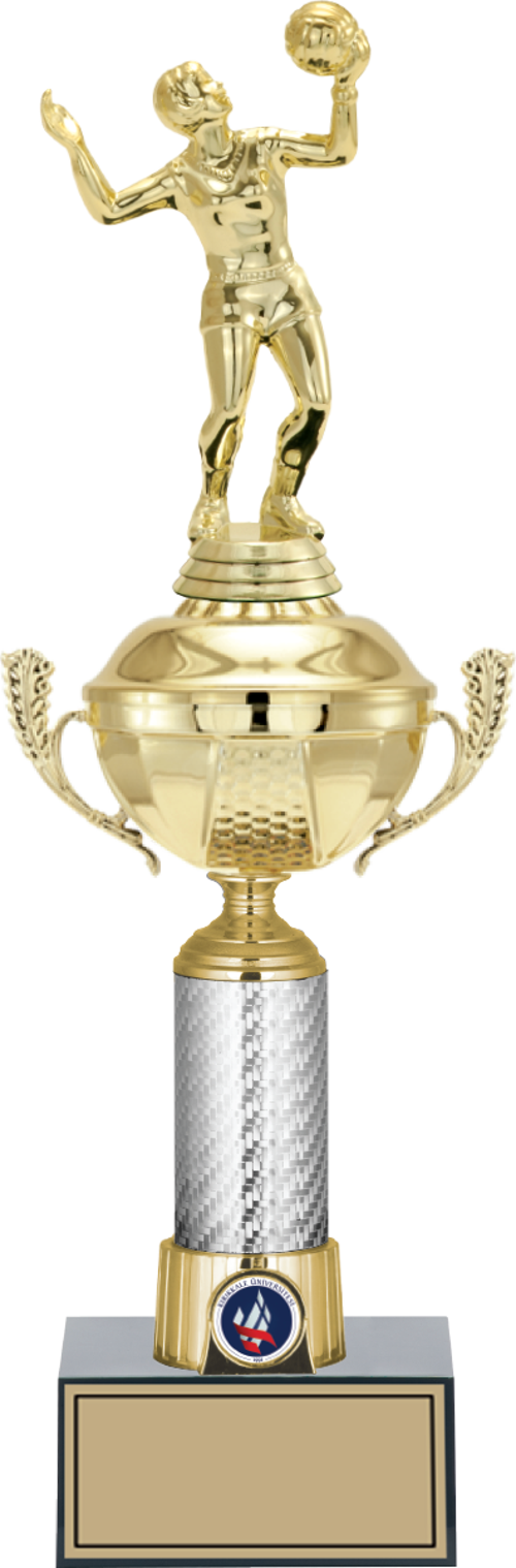 - Figürlü Kupalar - Voleybol Kadın Figürlü Kupalar FG-058 C - 41 cm