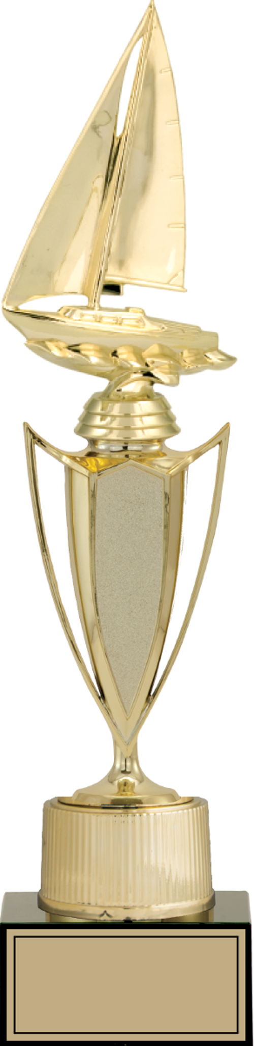 - Figürlü Kupalar - Yelken Figürlü Kupalar FG-040 B - 40 cm
