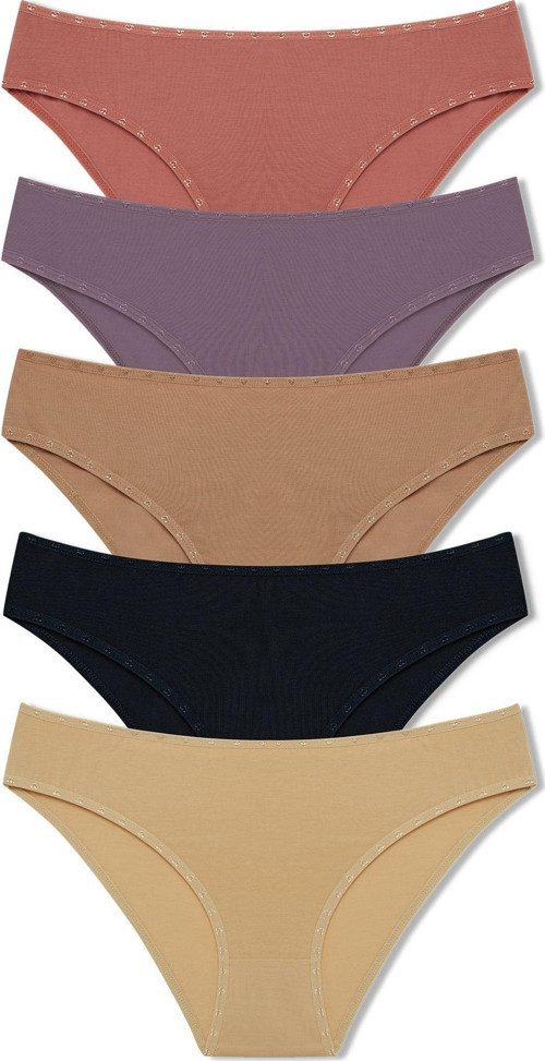 5'Li Pamuklu Slip Külot