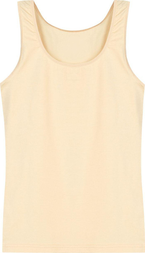 Ten Pamuklu Büyük Beden Kalın Askılı Kadın Atlet