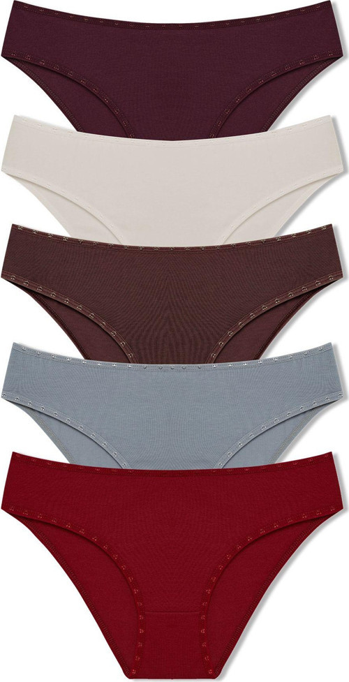 5'Li Pamuklu Slip Külot