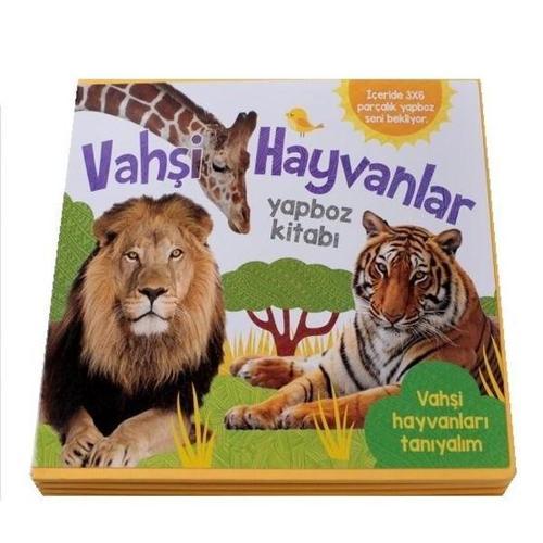 Vahşi Hayvanlar Yapboz Kitabı