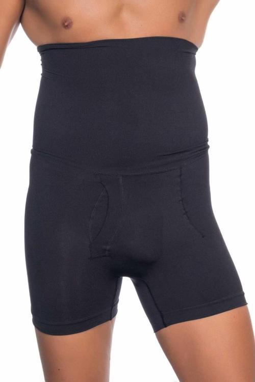 Siyah Mı E1005 Erkek Yüksek Bel Double Boxer Korse