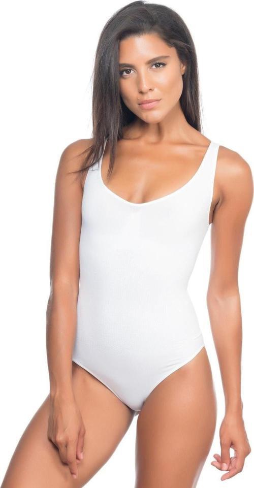 Beyaz Mı 2018 Kalın Askılı Body Korse