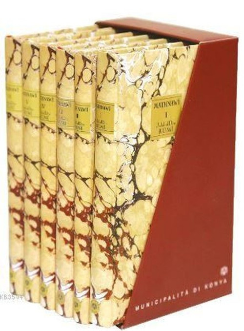 Mathnawi-6 Cilt Kutulu