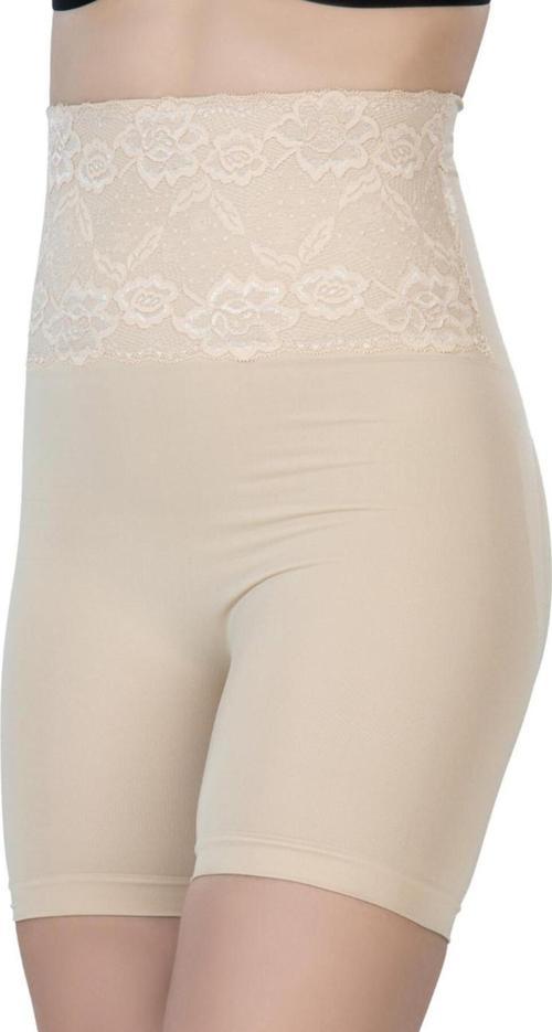 Ten Mı 2091 Önü Dantelli Yüksek Bel Boxer Korse