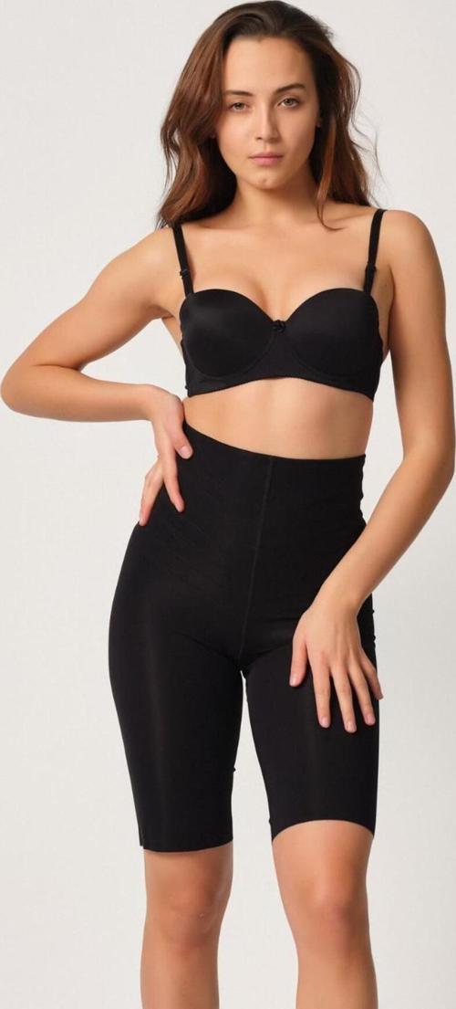 Siyah Mı 2923 Yüksek Bel Karyokalı Paçalı Lazer Korse