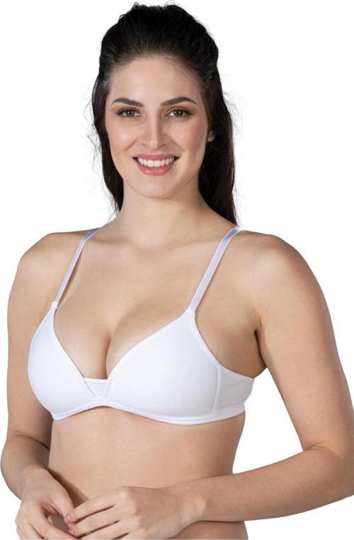 Beyaz Mı 1417 Modal Cotton Kaplı Sütyen
