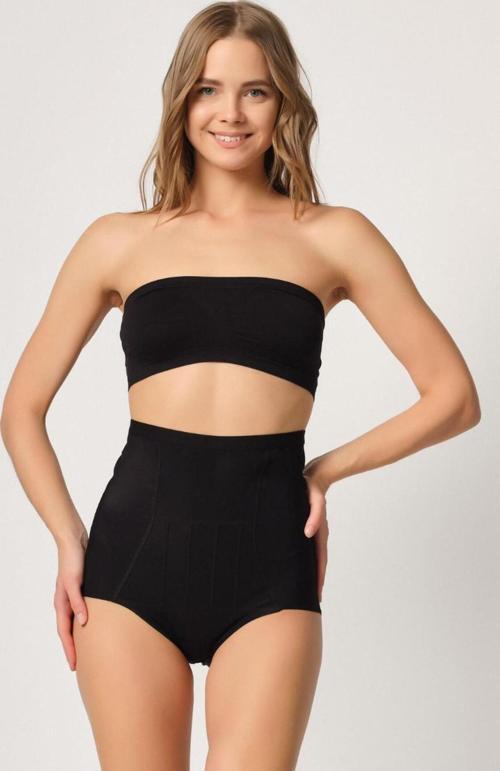 Siyah Mı 2931 Karın Balen Destekli Slip Lazer Korse