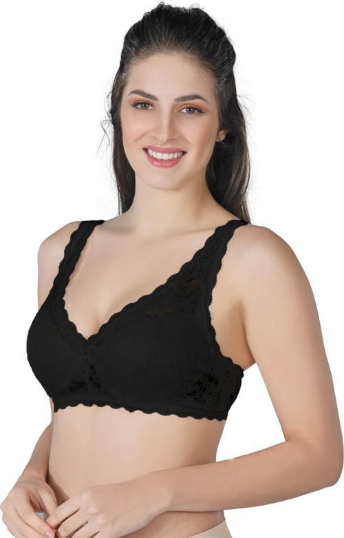 Siyah Mı 188 C Pedli Dantelli Telli Toparlayıcı Sütyen