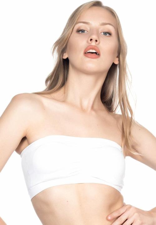 Beyaz Mı 4022 Pedli Straplez Korse