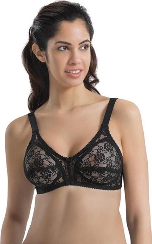 Siyah Mı 145 C Dantelli Toparlayıcı Sütyen