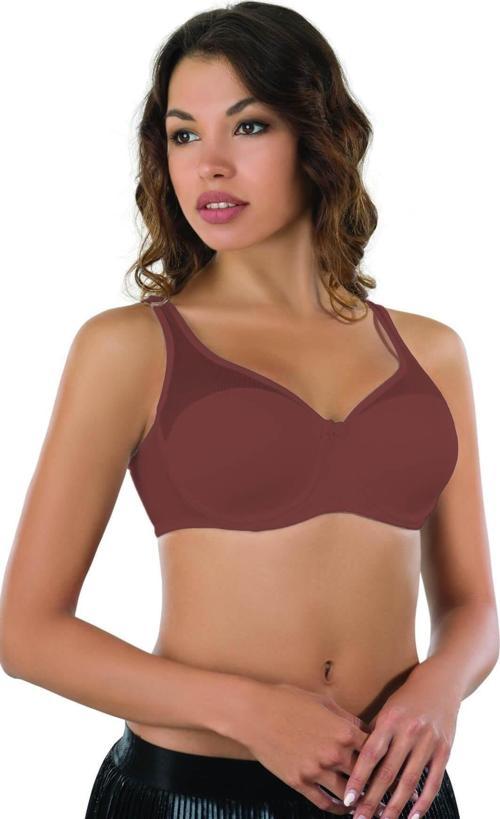 Bordo Mı 167B Pedli Tül Toparlayıcı Sütyen