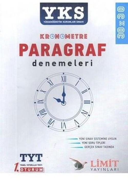 YKS TYT 1.Oturum Kronometre Paragraf Denemeleri