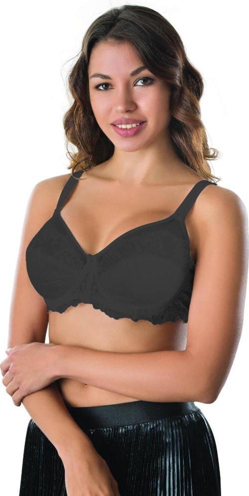 Siyah 170 C Balenli Brode Toparlayıcı Sütyen