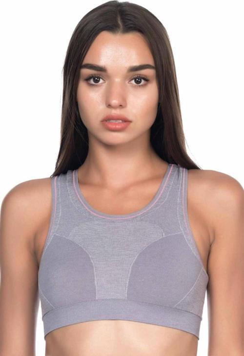 Gri Mı 4026 Double Sporcu Büstiyer