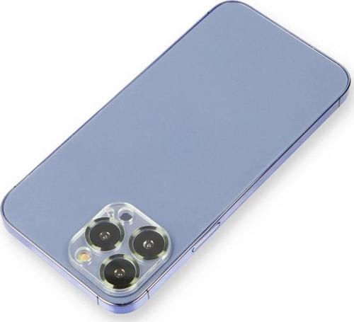 iPhone 13 Pro Max Metal Kamera Lens Koruma Cam - Koyu Yeşil