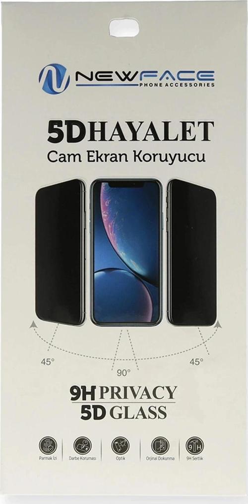 Huawei P Smart S 5D Hayalet Cam Ekran Koruyucu
