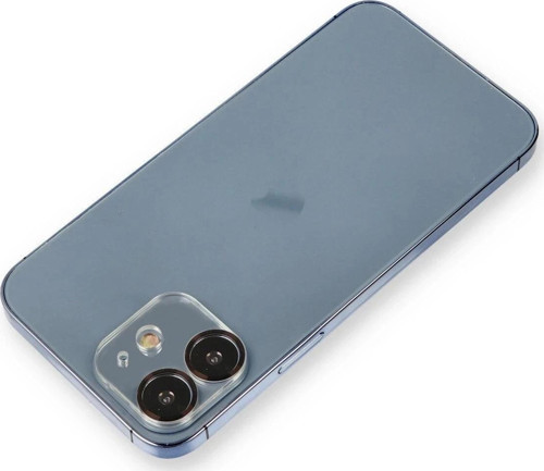 iPhone 12 Mini Metal Kamera Lens Koruma Cam - Siyah