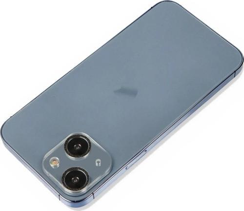 iPhone 13 Shine Kamera Lens Koruma Cam - Siyah
