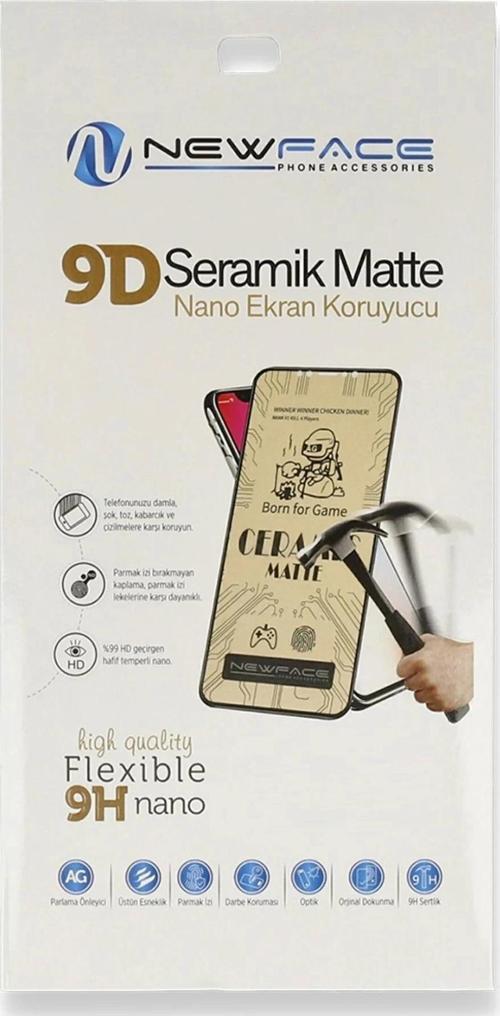 iPhone 6 Mat Seramik Nano Ekran Koruyucu - Siyah