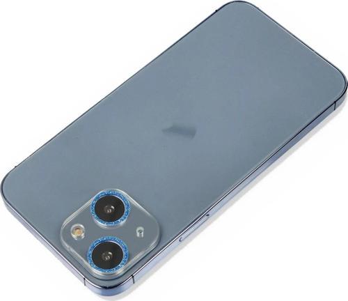 iPhone 13 Shine Kamera Lens Koruma Cam - Mavi