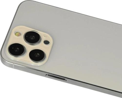 iPhone 13 Pro Max Rainbow Kamera Lens Koruma Cam - Gold