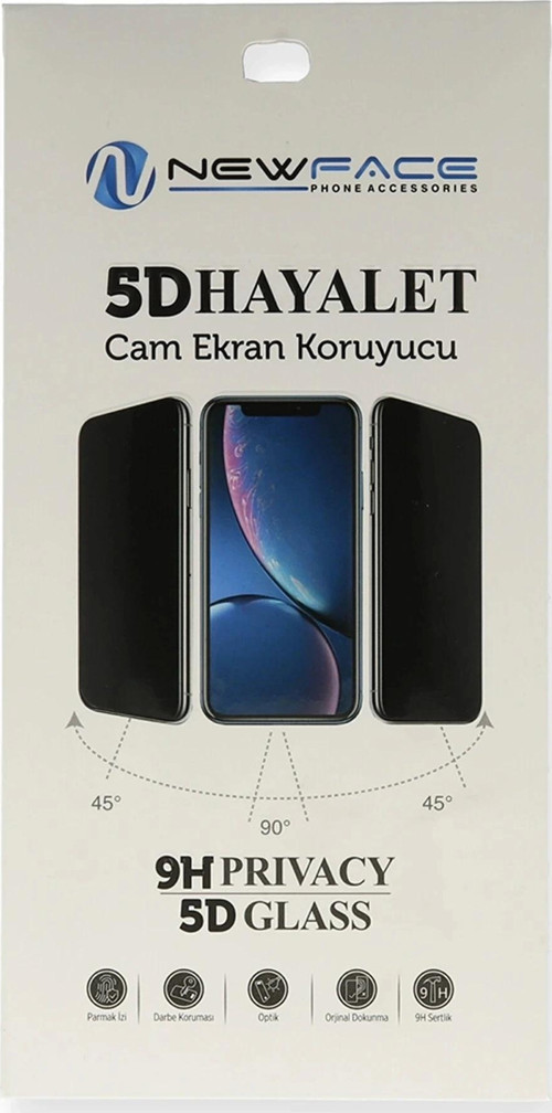 Xiaomi Redmi Note 8 Pro 5D Hayalet Cam Ekran Koruyucu