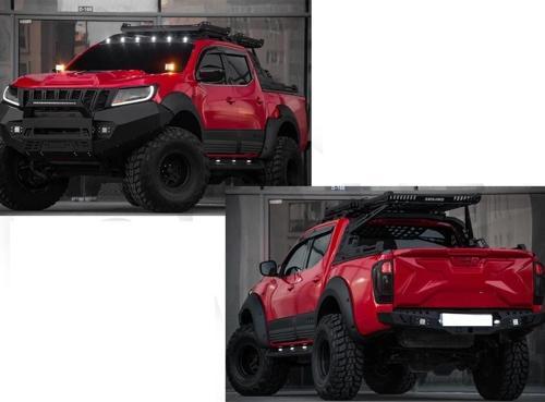 Navara 2014-2021 Model Arası Uyumlu Çamurluk Dodik Kaplaması 