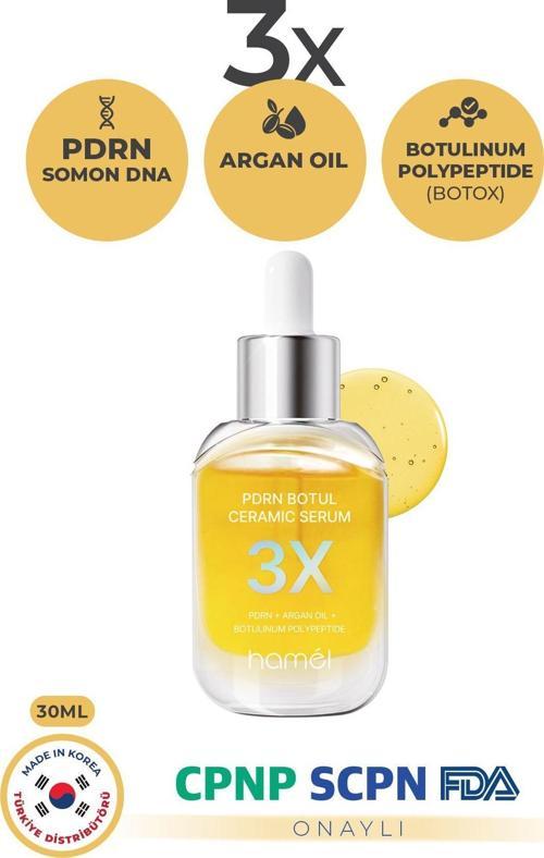 3X Pdrn Botul Ceramic Serum Somon Dna Lifting Etkili Doku Onarıcı Serum Kore 30Ml