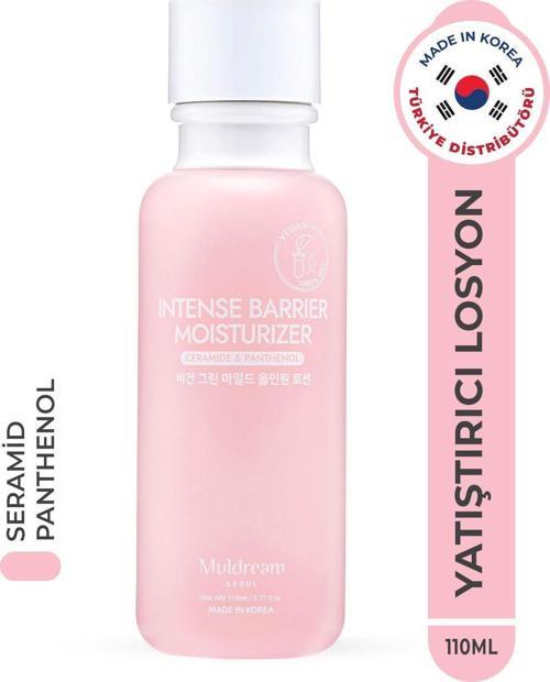 İntense Barrier Moisturizer Kuru Ve Hassas Cilt Onarıcı Bariyer Güçlendirici Nemlendirici Kore 110Ml