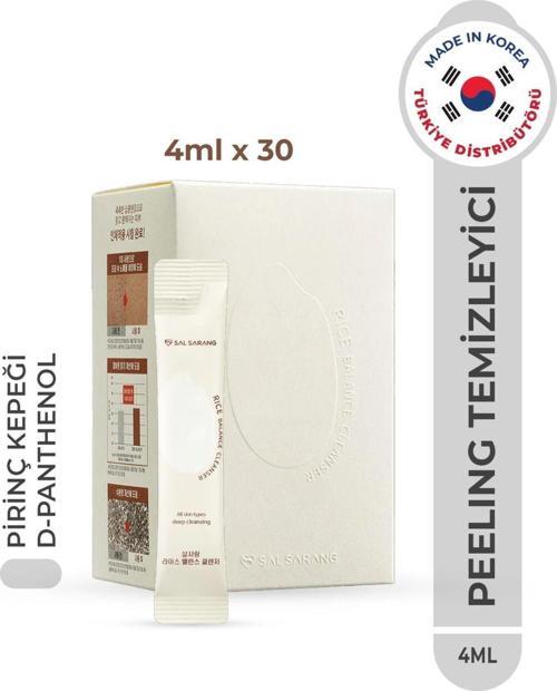 Salsarang Rice Balance Cleanser Peeling Etkili Gözenek Temizleyici 4Ml X 30Pcs