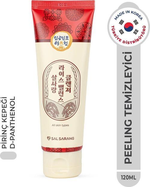 Salsarang Rice Balance Cleanser Peeling Etkili Pirinç Kepeği Dengeleyici Temizleyici Kore 120Ml