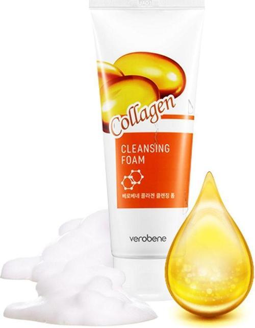 Cleansing Foam Collagen Derin Yüz Temizleyici Nemlendirici Yüz Temizleme Jeli Kore 150Ml