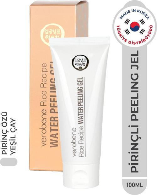 Rice Recipe Water Peeling Gel Pirinç Özlü Arındırıcı Temizleme Jeli Kore 100Ml