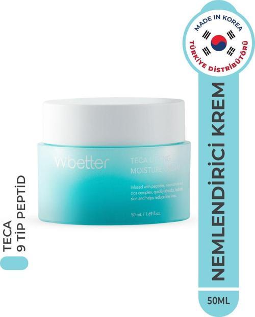Teca Lifting Moisture Cream Sıkılaştırıcı Nemlendirici Krem Cilt Bariyeri Güçlendirici Kore 50Ml