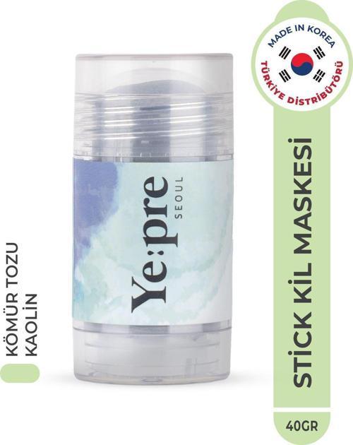 Kaolin Purifying Mud Stick Mask Siyah Nokta Temizleyici Sebum Dengeleyici Kil Maskesi Kore 40G