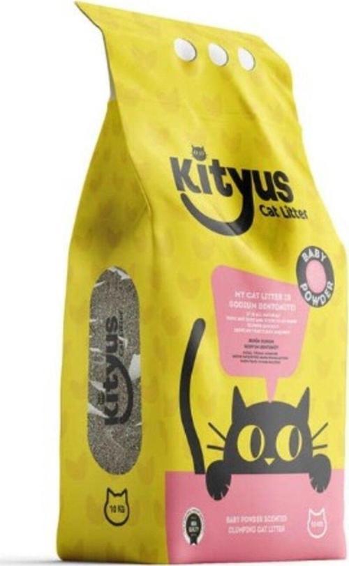 Kedı Kumu 10Lt Bebek Pudrası Kokulu