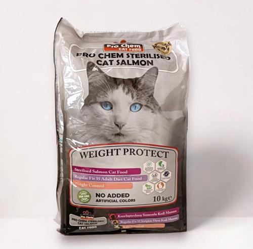 Kısır Kedi Kuru Maması Salmon - Somon Balıklı 10Kg. Kedi Maması