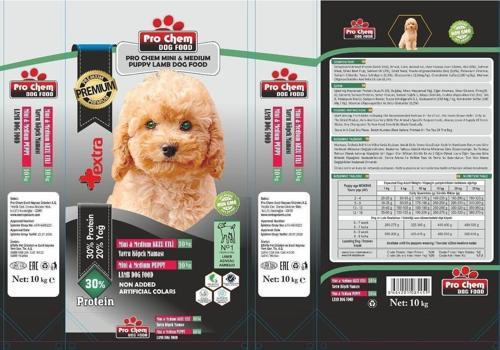 Mini-Medium Kuzulu Yavru Köpek Maması 10 Kg